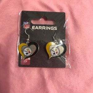 NFL Steelers earrings